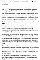 Macro trends in US, China to drive Clariant’s catalysts growth1