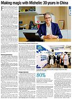 Making magic with Michelin 30 years in China