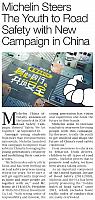 Michelin Steers The Youth to Road Safety with New Campaign in China