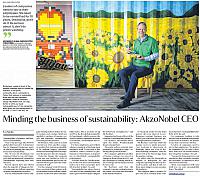 Minding the business of sustainability AkzoNobel CEO