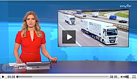Platooning-Test auf der A9