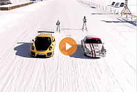 Porsche gegen alten Porsche