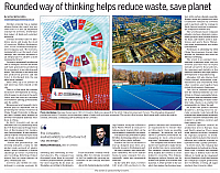 Rounded way of thinking helps reduce waste, save planet